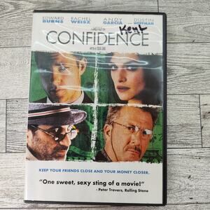 DVD Confidence - Edward Burns / Rachel Weisz / Andy Garcia / Dustin Hoffman